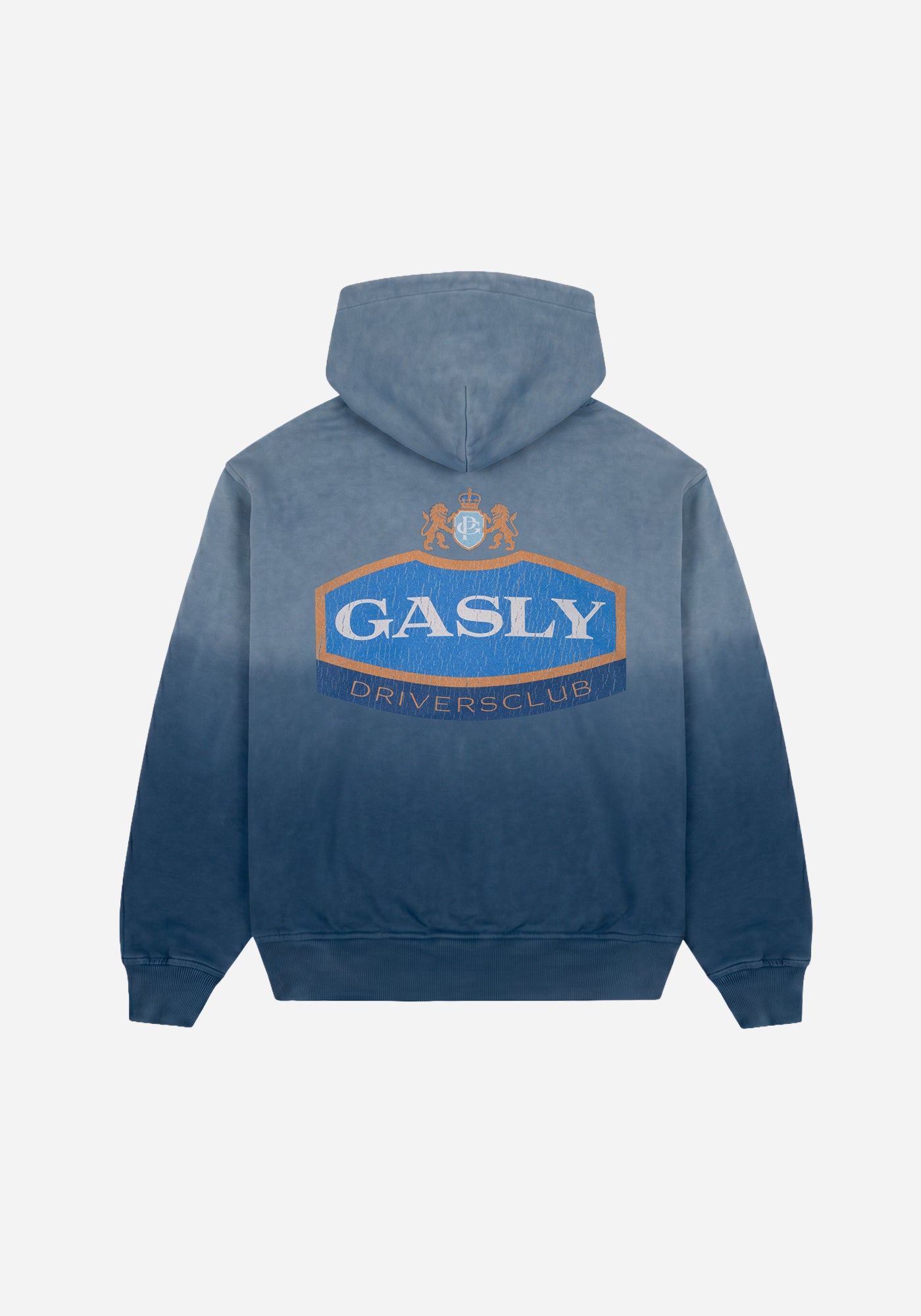 Gasly Sunfaded Blue Hoodie