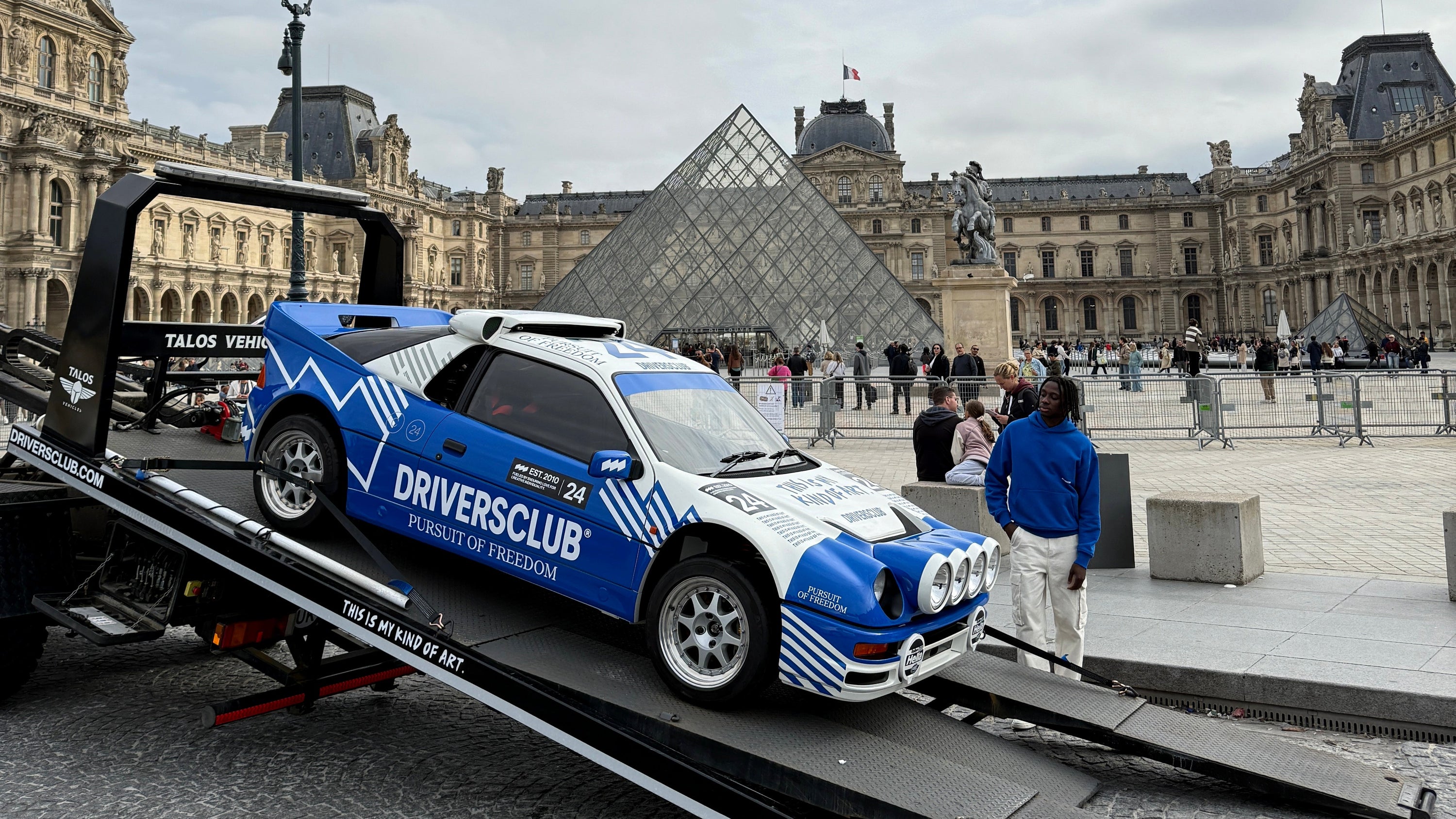 DriversClub rally car