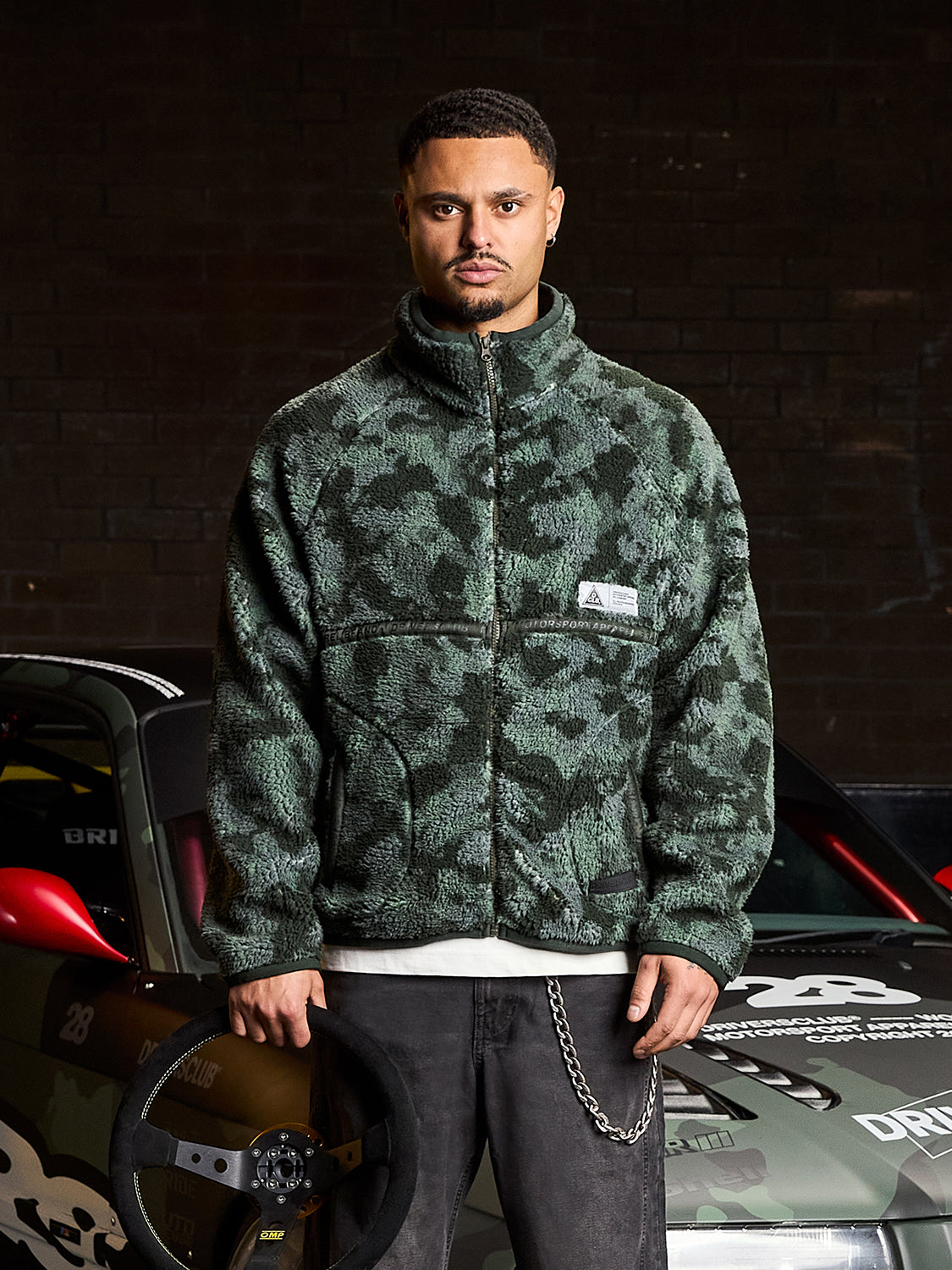 Camo Sherpa Fleece