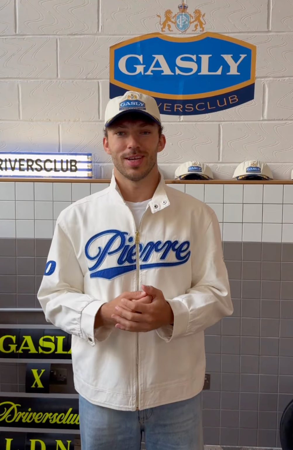 Pierre Gasly visits our Pop-Up