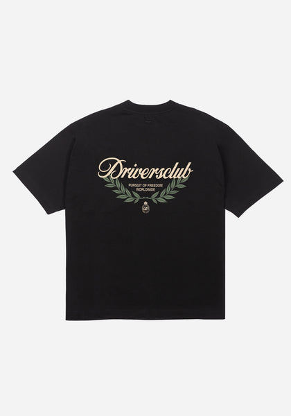 Black Clubhouse Tee – DRIVERSCLUB®