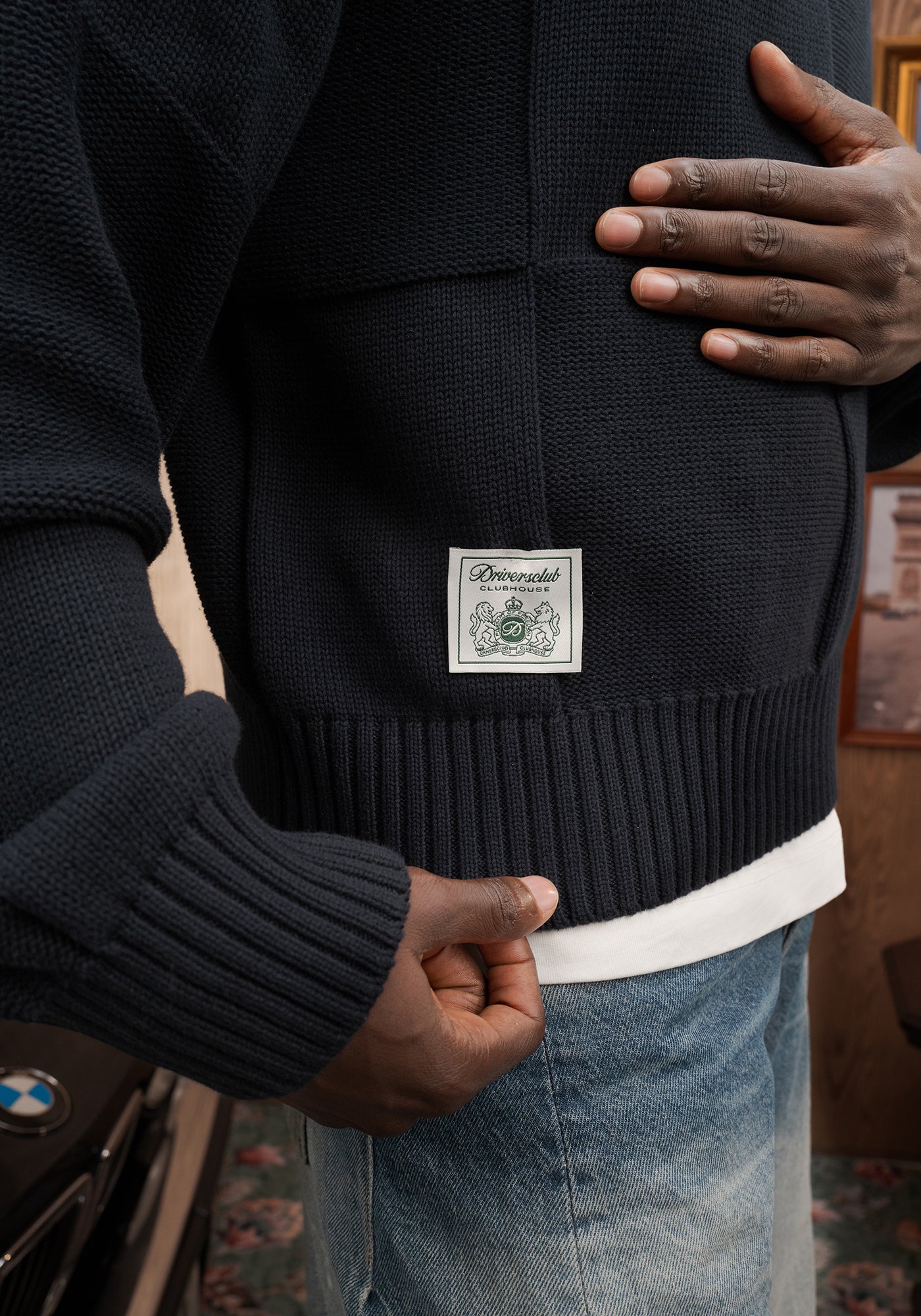 Clubhouse Knit - Navy