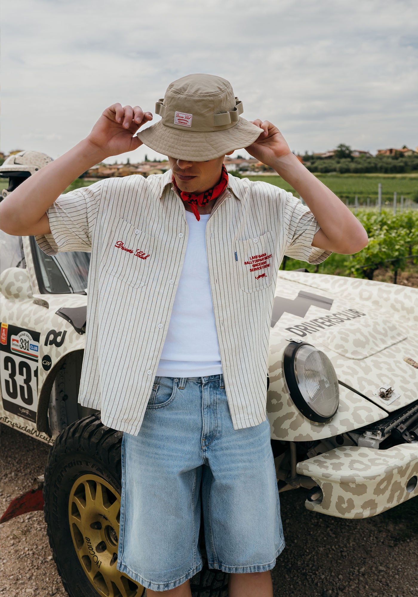 Safari Rally Shirt - Natural
