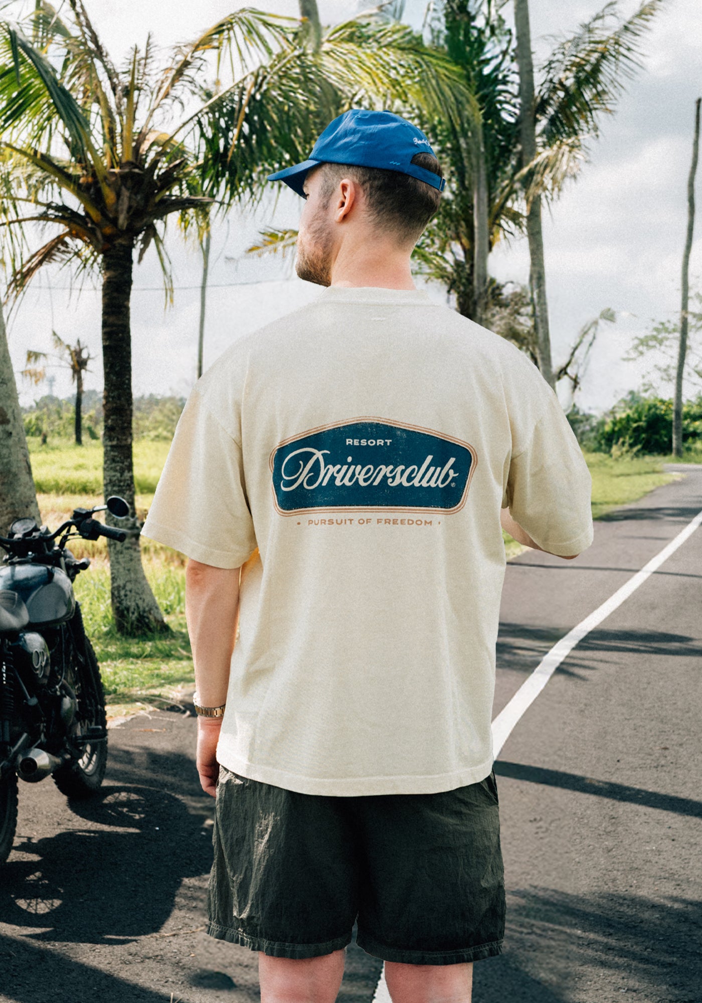 Bali Resort Tee - Washed Ivory