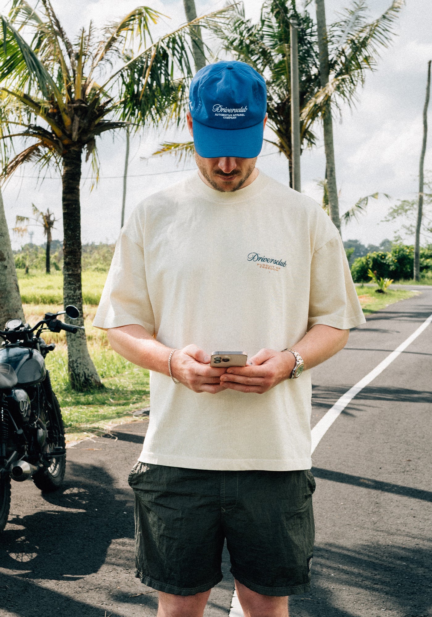 Bali Resort Tee - Washed Ivory