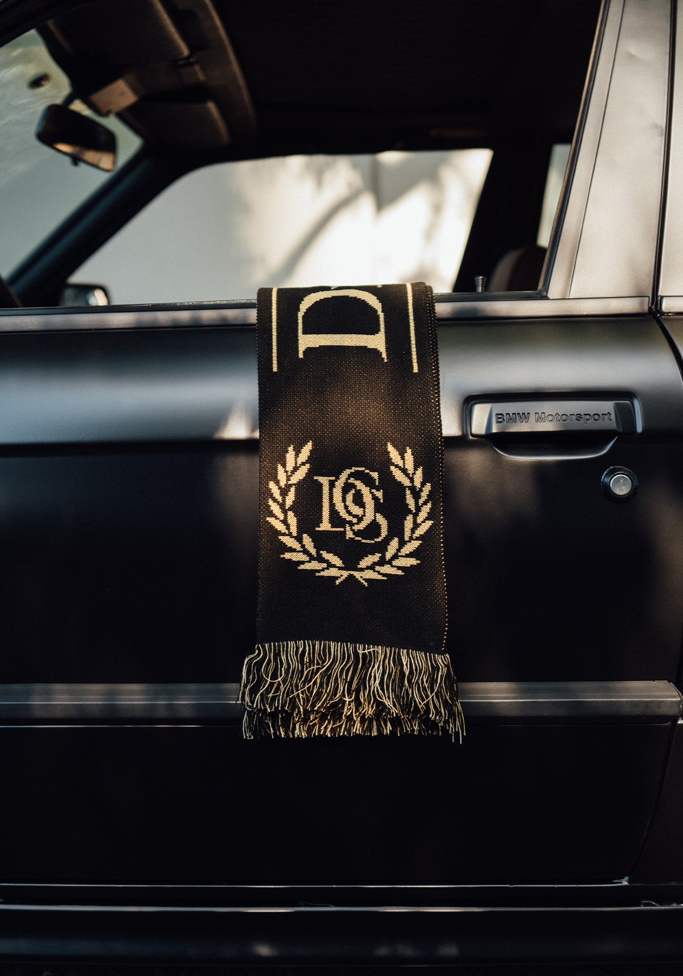 Football Scarf - Black