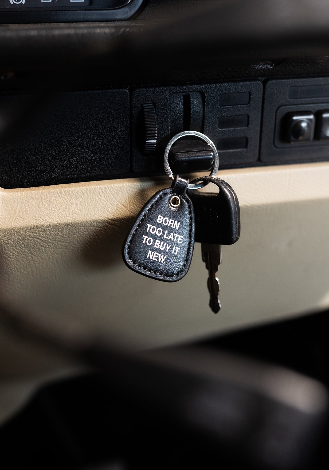 Quote Leather Key Rings