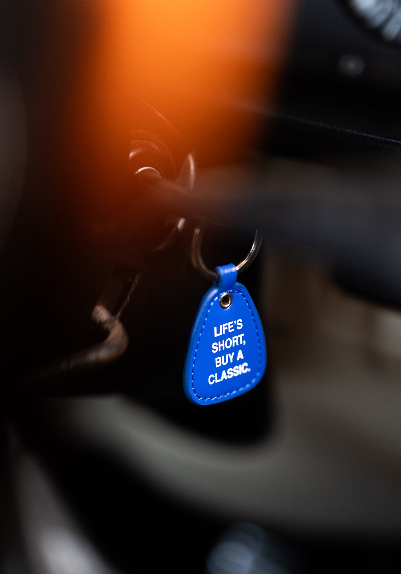Quote Leather Key Rings