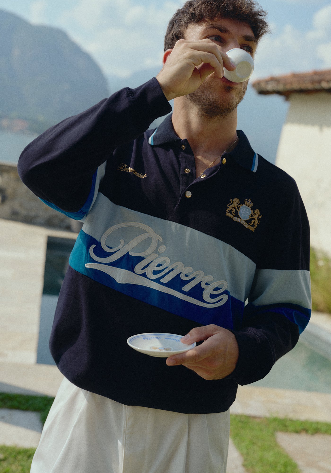 Gasly Long Sleeve Polo Shirt