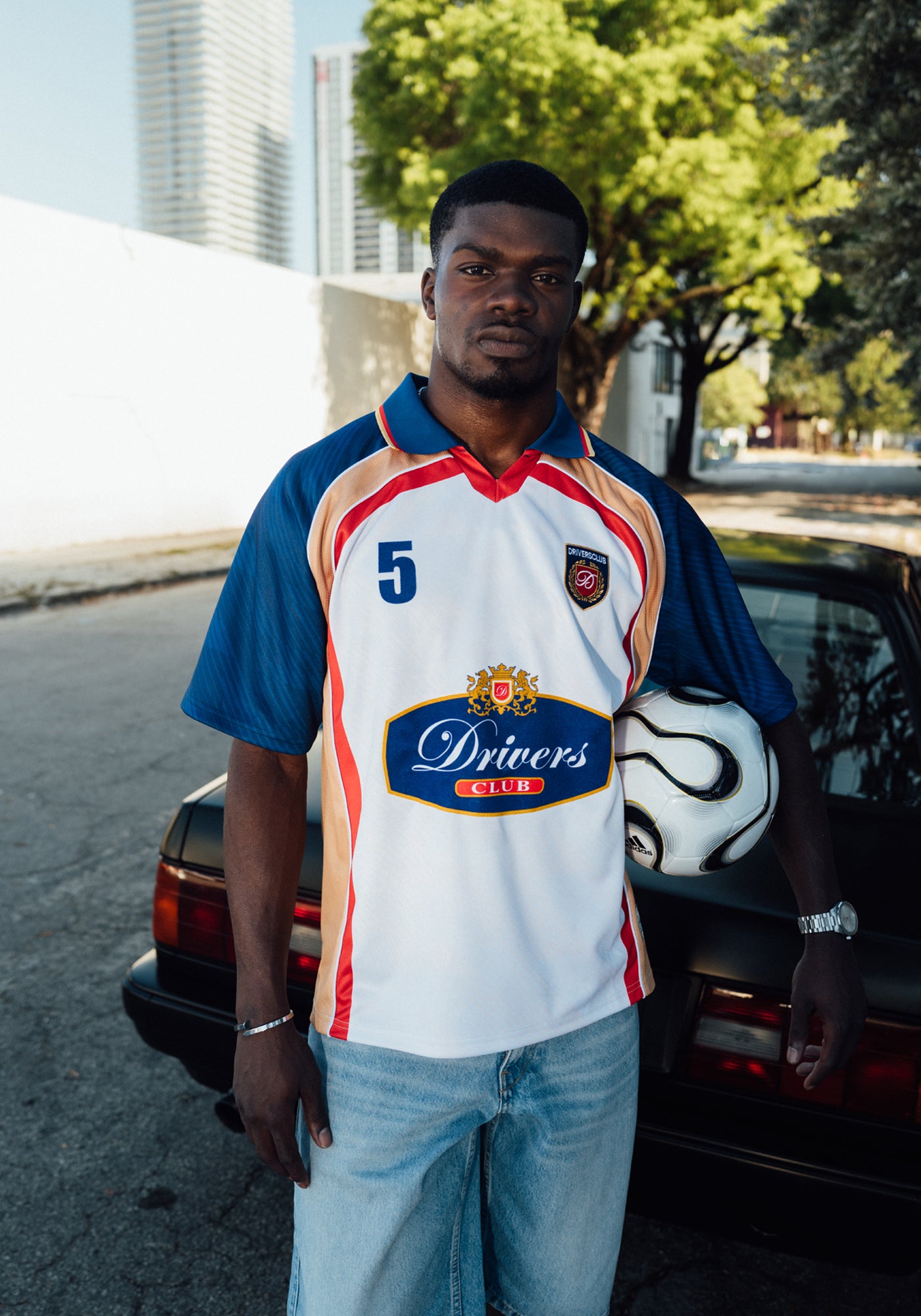 1996 Blue Football Jersey