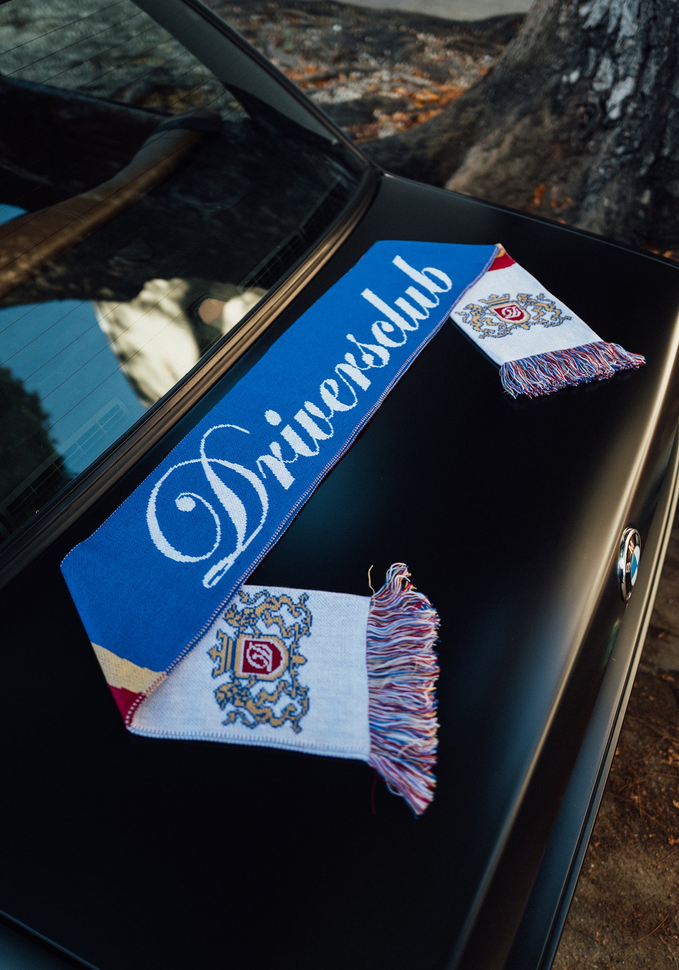 Football Scarf - Blue