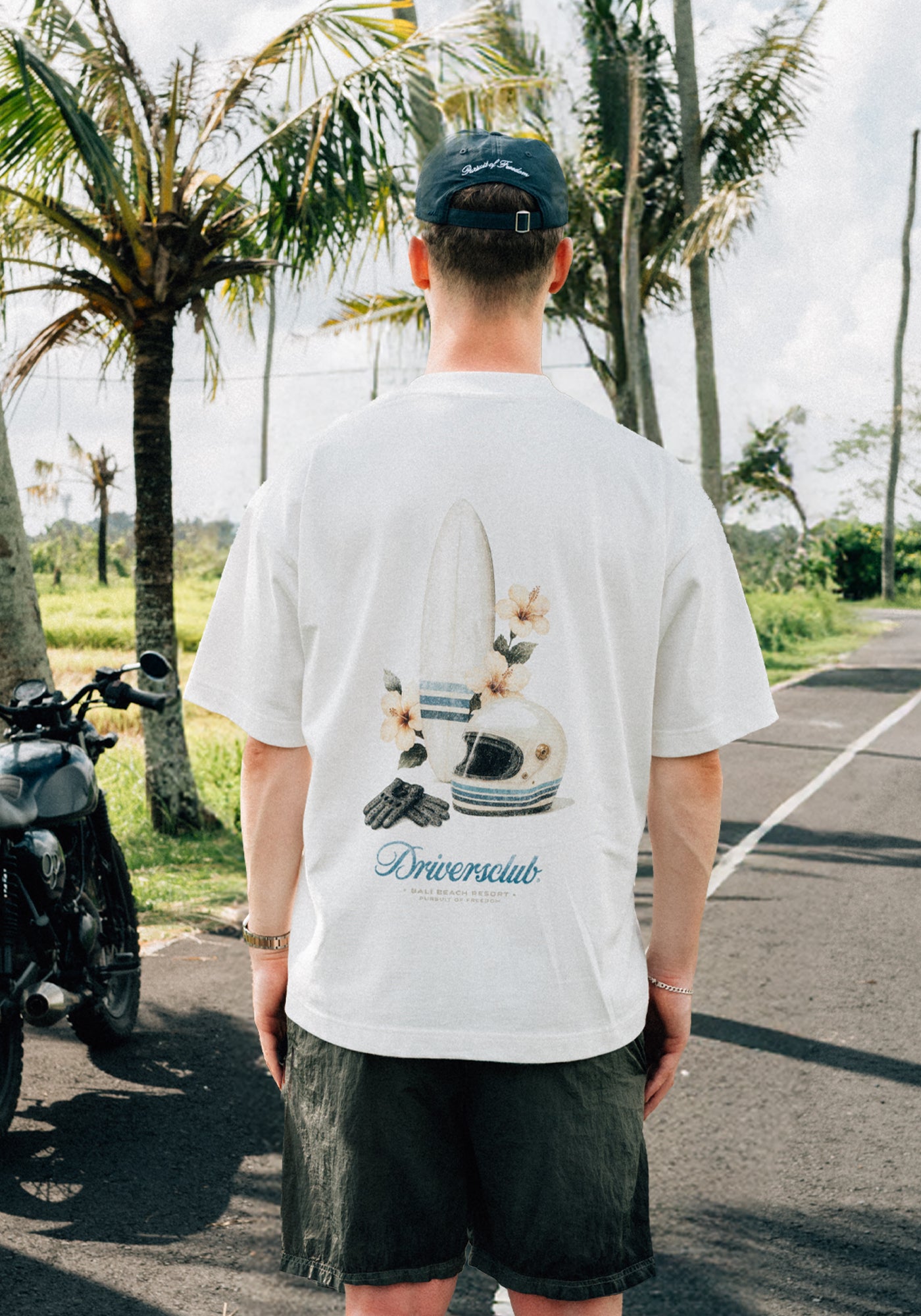 Bali Surf Tee - Off White